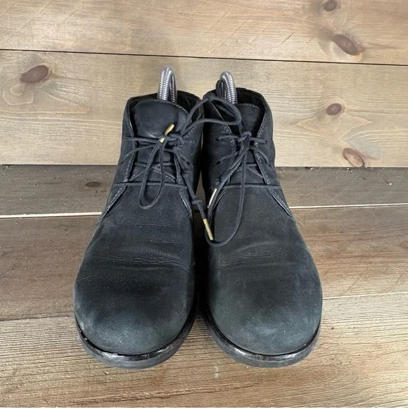 dansko joy womens size 38 shoes black leather comfort chukka boots - Picture 4 of 8